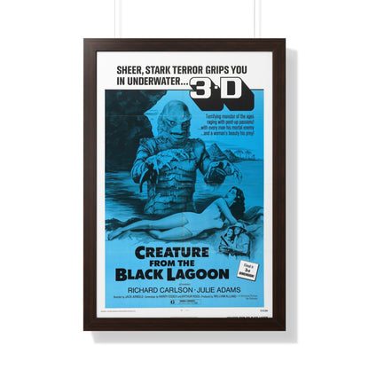 CREATURE FROM THE BLACK LAGOON (4) 1954 - Framed Movie Poster-20" x 30"-The Sticker Space