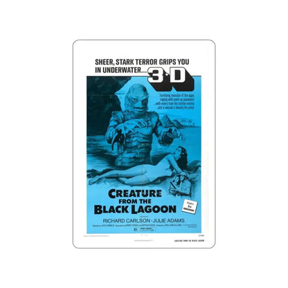 CREATURE FROM THE BLACK LAGOON (4) 1954 Movie Poster STICKER Vinyl Die-Cut Decal - The Sticker Space