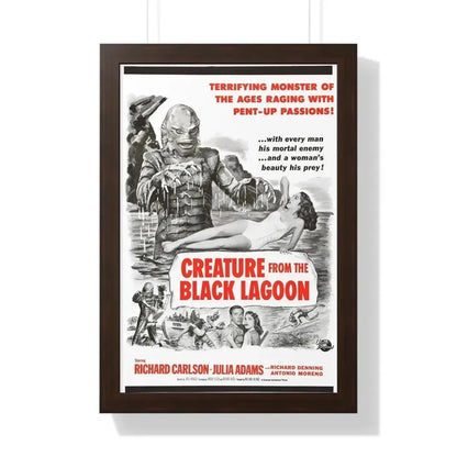 CREATURE FROM THE BLACK LAGOON (8) 1954 - Framed Movie Poster - The Sticker Space
