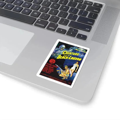 CREATURE FROM THE BLACK LAGOON (9) 1954 Movie Poster - STICKER Vinyl Kiss-Cut Decal - The Sticker Space