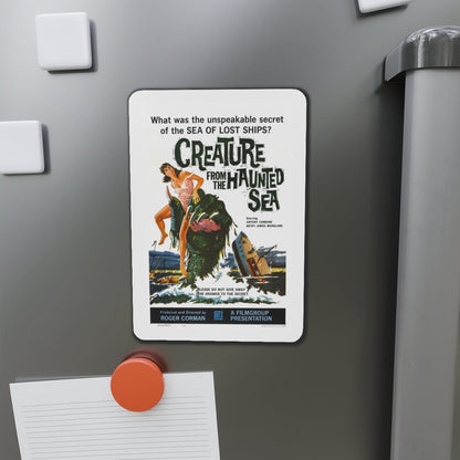 CREATURE FROM THE HAUNTED SEA 1961 Movie Poster - Die-Cut Magnet-The Sticker Space