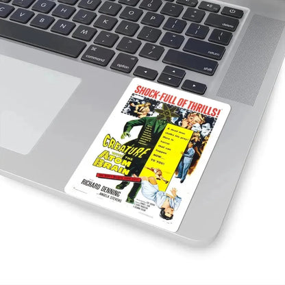CREATURE WITH THE ATOM BRAIN 1955 Movie Poster - STICKER Vinyl Kiss-Cut Decal - The Sticker Space