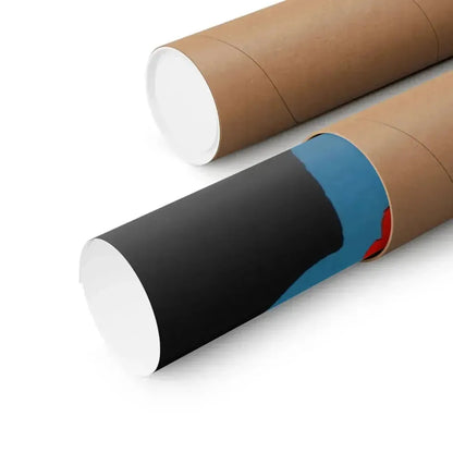 CREATURE WITH THE BLUE HAND 1967 - Paper Movie Poster - The Sticker Space