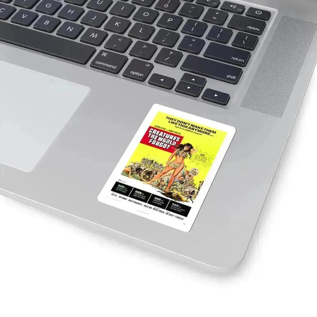 CREATURES THE WORLD FORGOT 1971 Movie Poster - STICKER Vinyl Kiss-Cut Decal - The Sticker Space