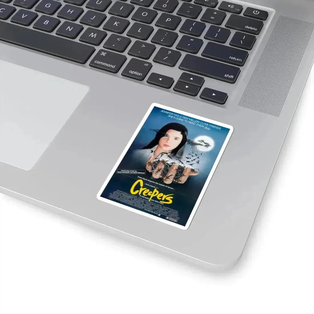 Creepers 1985 Movie Poster - STICKER Vinyl Kiss-Cut Decal - The Sticker Space