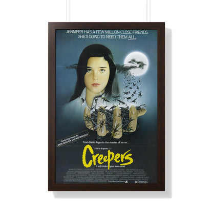 CREEPERS (PHENOMENA) 1985 - Framed Movie Poster-20" x 30"-The Sticker Space