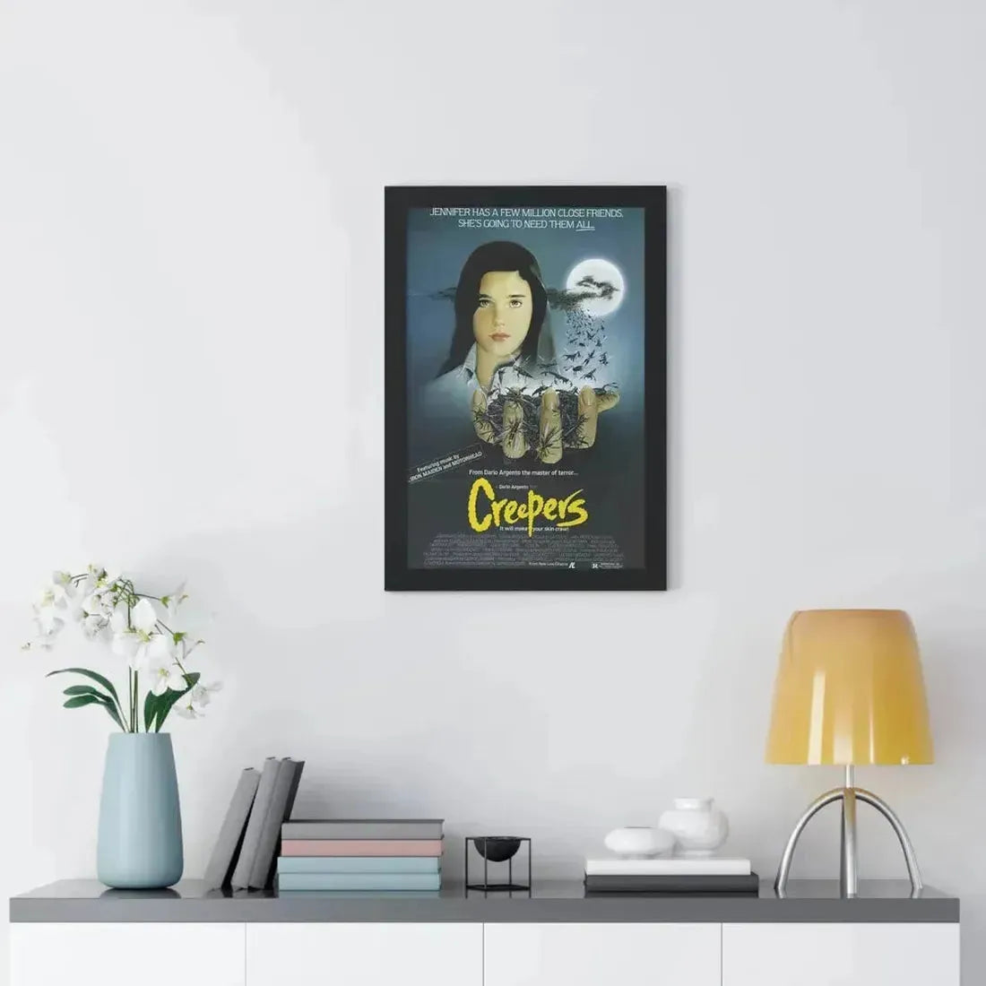 CREEPERS (PHENOMENA) 1985 - Framed Movie Poster - The Sticker Space
