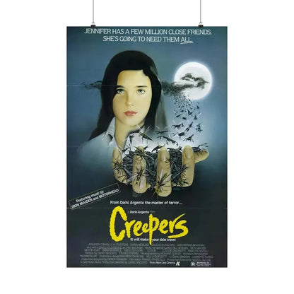 CREEPERS (PHENOMENA) 1985 - Paper Movie Poster 24″ x 36″ Matte - The Sticker Space