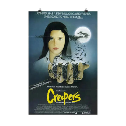 CREEPERS (PHENOMENA) 1985 - Paper Movie Poster - The Sticker Space