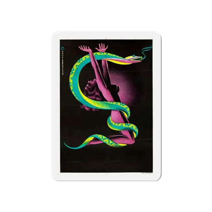 CREEPING POISON 1946 Movie Poster - Refrigerator Magnet 6 Inch - The Sticker Space