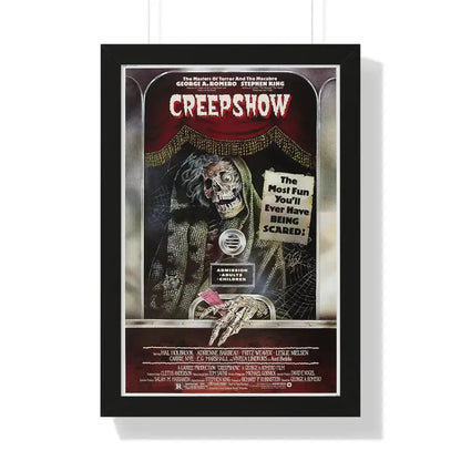 CREEPSHOW 1982 - Framed Movie Poster 16″ x 24″ Black - The Sticker Space