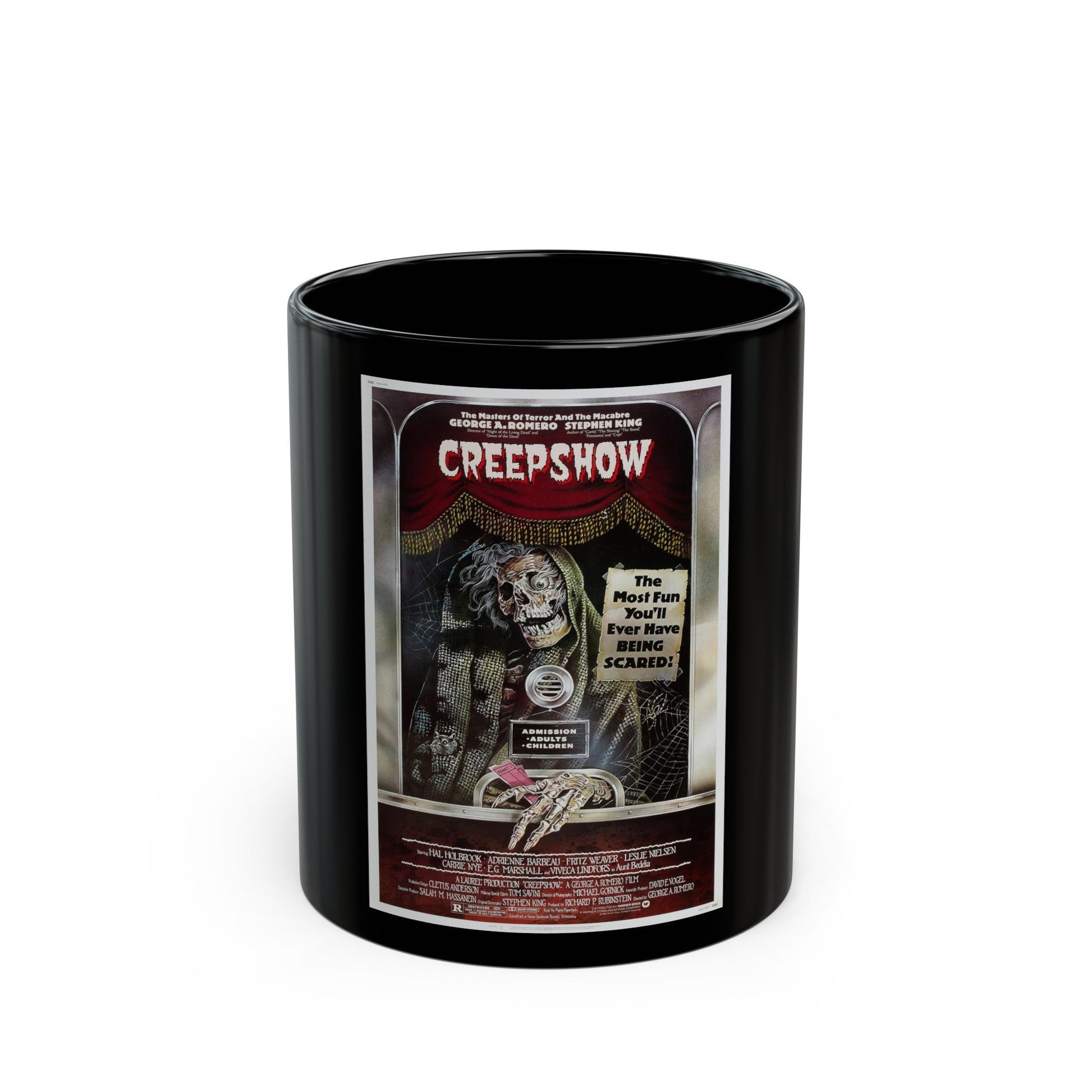 CREEPSHOW 1982 Movie Poster - Black Coffee Mug-11oz-The Sticker Space