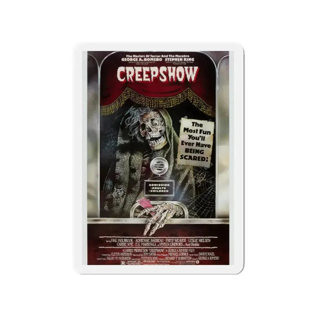 CREEPSHOW 1982 Movie Poster - Refrigerator Magnet - The Sticker Space