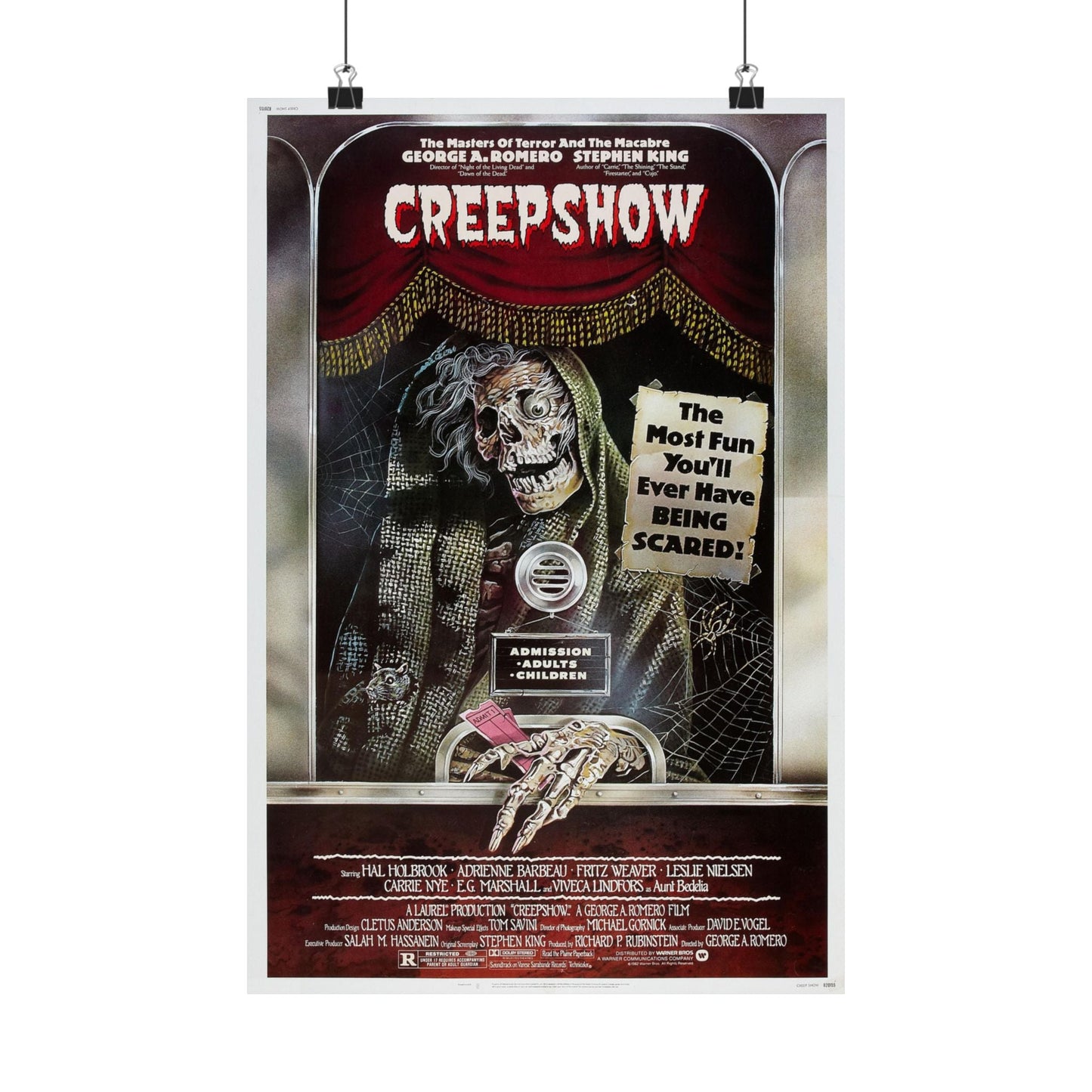 CREEPSHOW 1982 - Paper Movie Poster-12″ x 18″-The Sticker Space