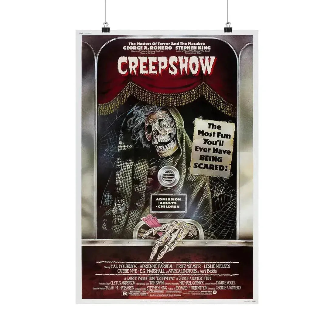 CREEPSHOW 1982 - Paper Movie Poster 16″ x 24″ Matte - The Sticker Space