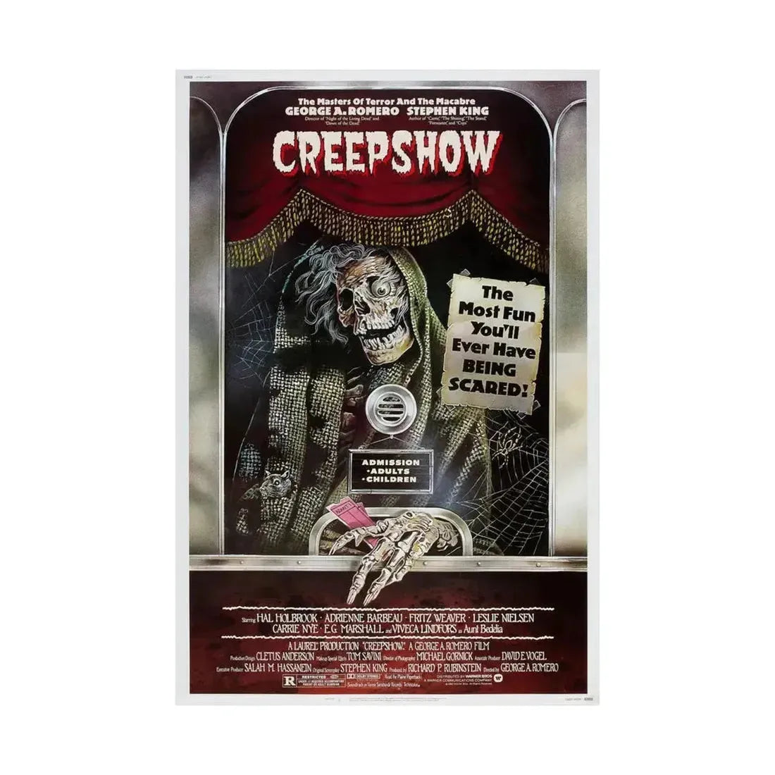 CREEPSHOW 1982 - Paper Movie Poster - The Sticker Space