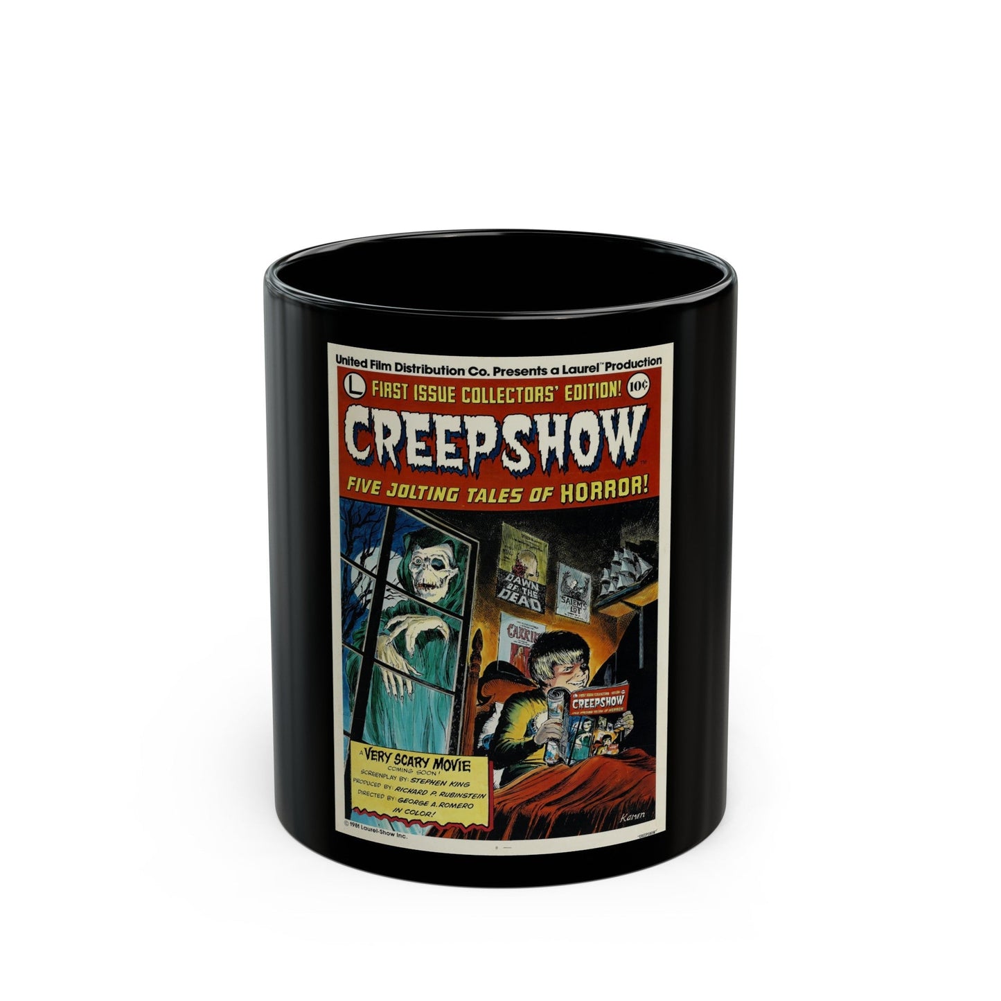 CREEPSHOW (2) 1982 Movie Poster - Black Coffee Mug-11oz-The Sticker Space