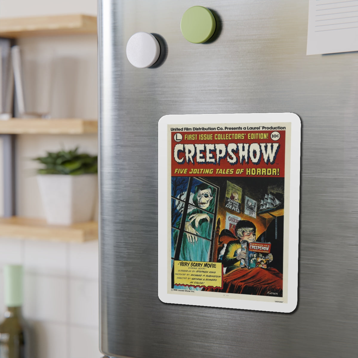 CREEPSHOW (2) 1982 Movie Poster - Die-Cut Magnet-The Sticker Space