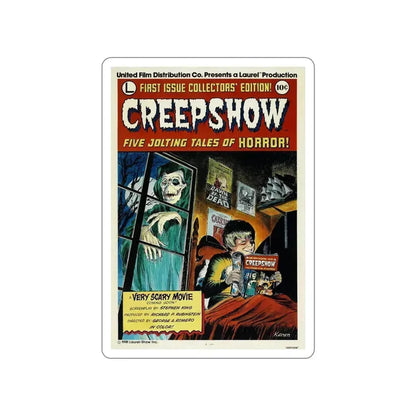 CREEPSHOW (2) 1982 Movie Poster STICKER Vinyl Die-Cut Decal 5 Inch - The Sticker Space