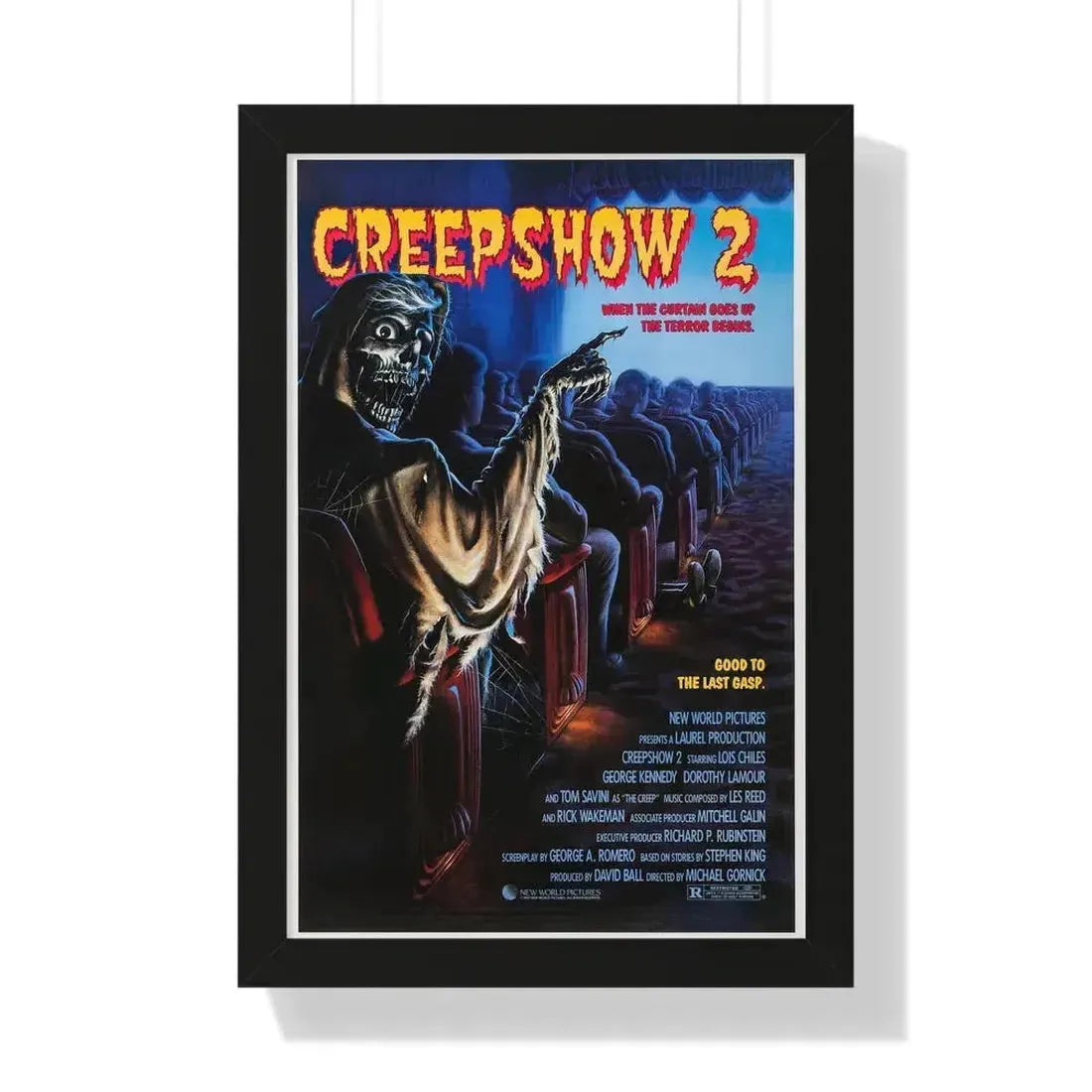 CREEPSHOW 2 1987 - Framed Movie Poster 16″ x 24″ Black - The Sticker Space