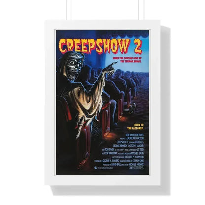 CREEPSHOW 2 1987 - Framed Movie Poster 16″ x 24″ White - The Sticker Space
