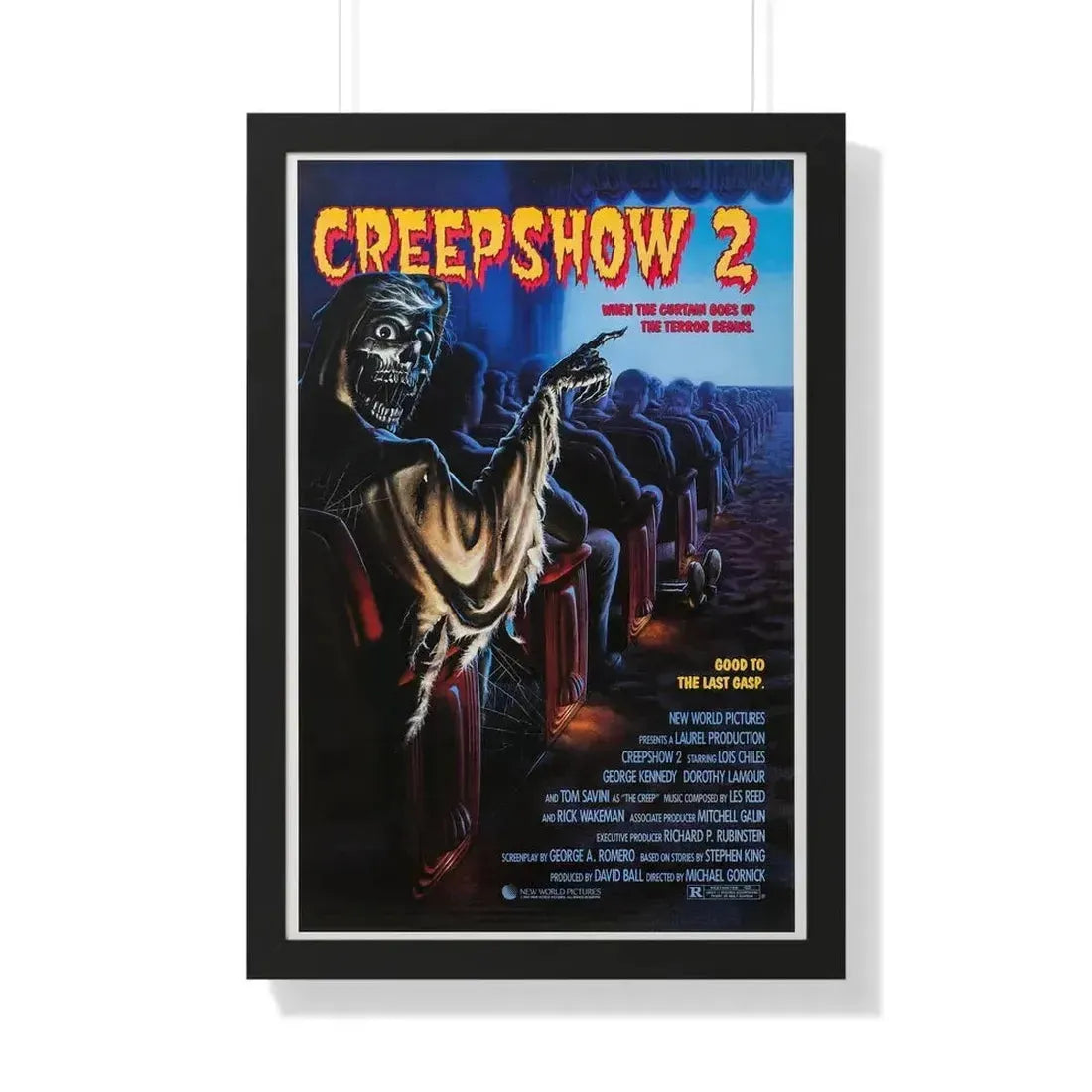CREEPSHOW 2 1987 - Framed Movie Poster 20" x 30" Black - The Sticker Space