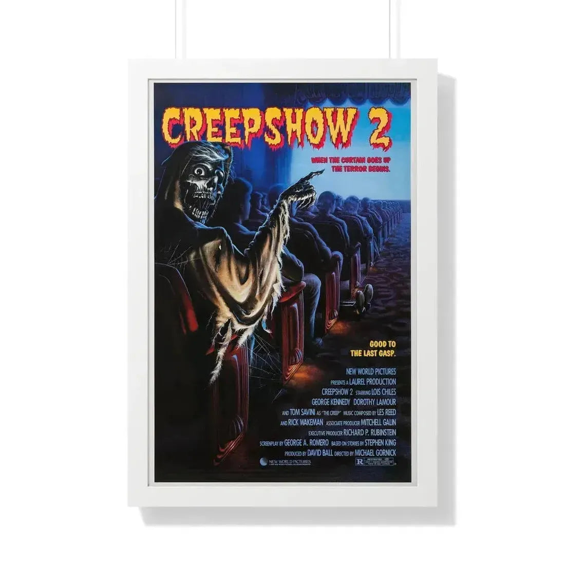CREEPSHOW 2 1987 - Framed Movie Poster 20" x 30" White - The Sticker Space