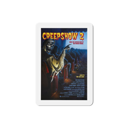 Creepshow 2 1987 Movie Poster Die-Cut Magnet-2" x 2"-The Sticker Space