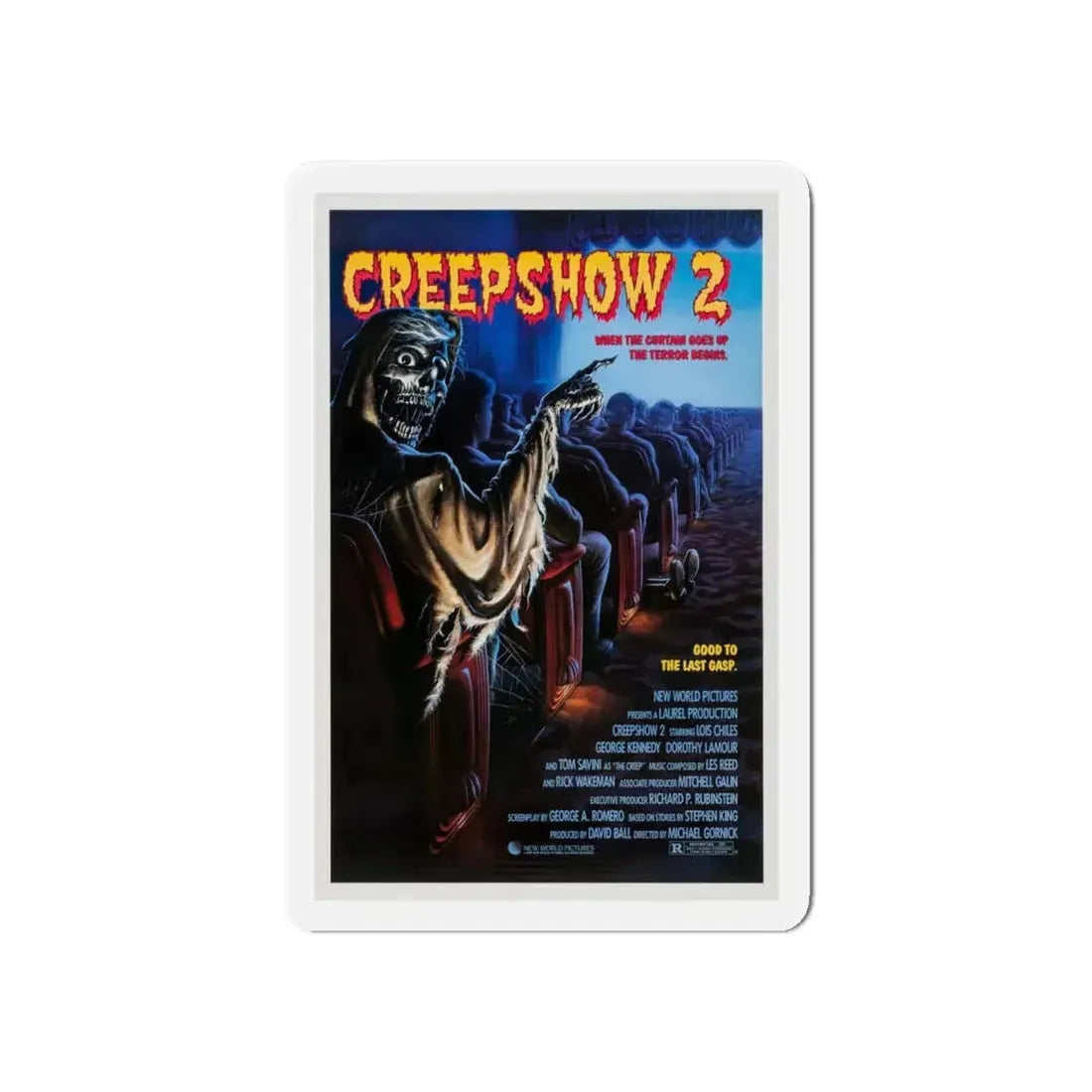 CREEPSHOW 2 1987 Movie Poster - Refrigerator Magnet 6 Inch - The Sticker Space