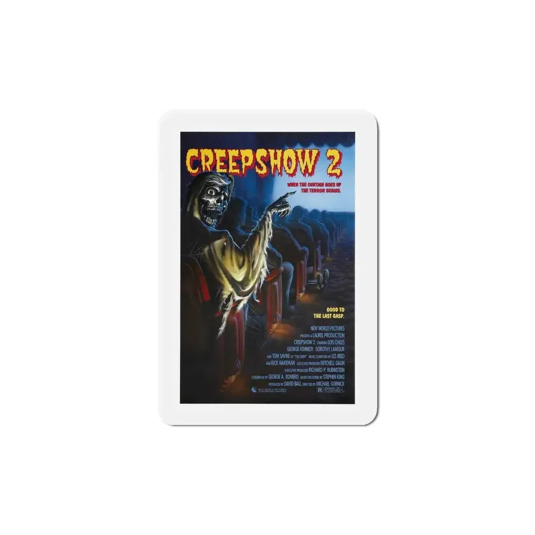 Creepshow 2 1987 Movie Poster Refrigerator Magnet 6 Inch - The Sticker Space