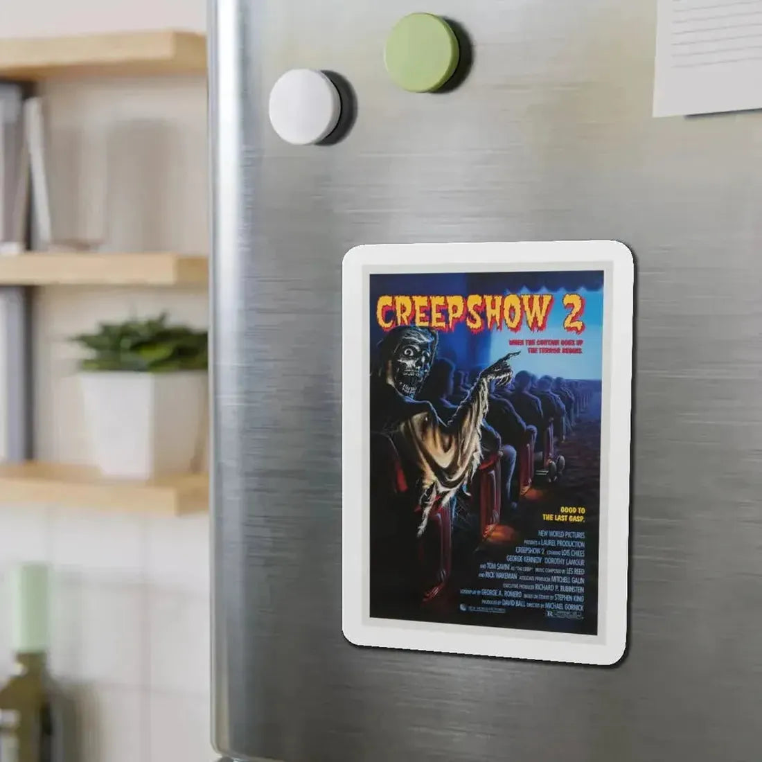 CREEPSHOW 2 1987 Movie Poster - Refrigerator Magnet - The Sticker Space