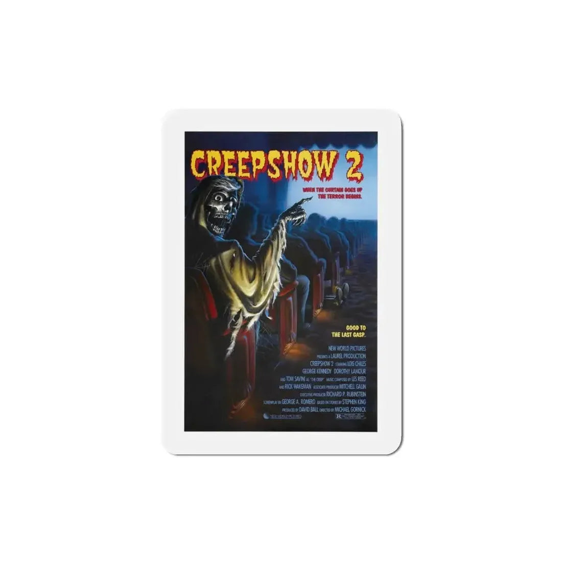 Creepshow 2 1987 Movie Poster Refrigerator Magnet - The Sticker Space