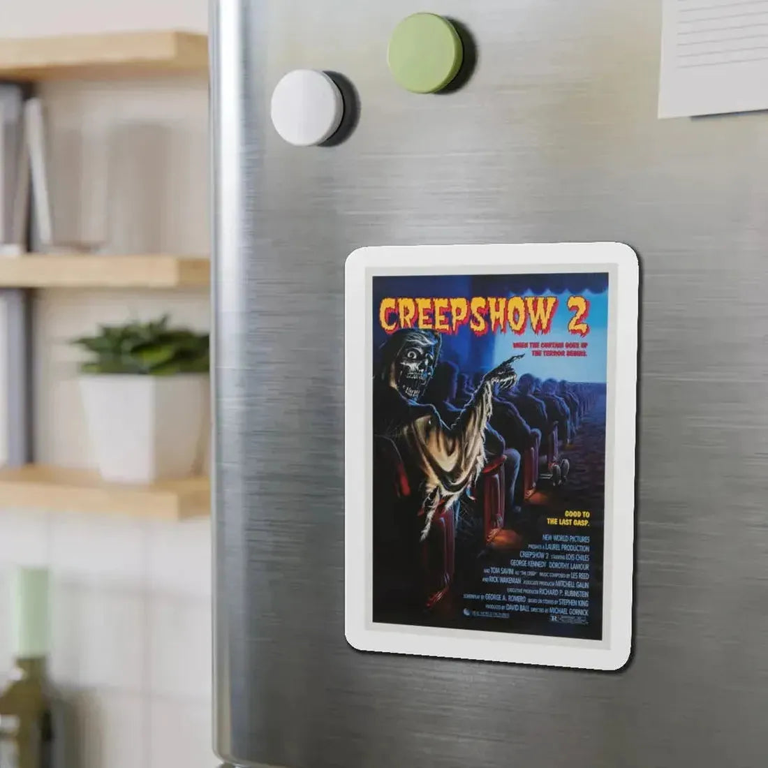 CREEPSHOW 2 1987 Movie Poster - Refrigerator Magnet - The Sticker Space