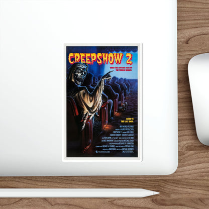 CREEPSHOW 2 1987 Movie Poster STICKER Vinyl Die-Cut Decal-The Sticker Space