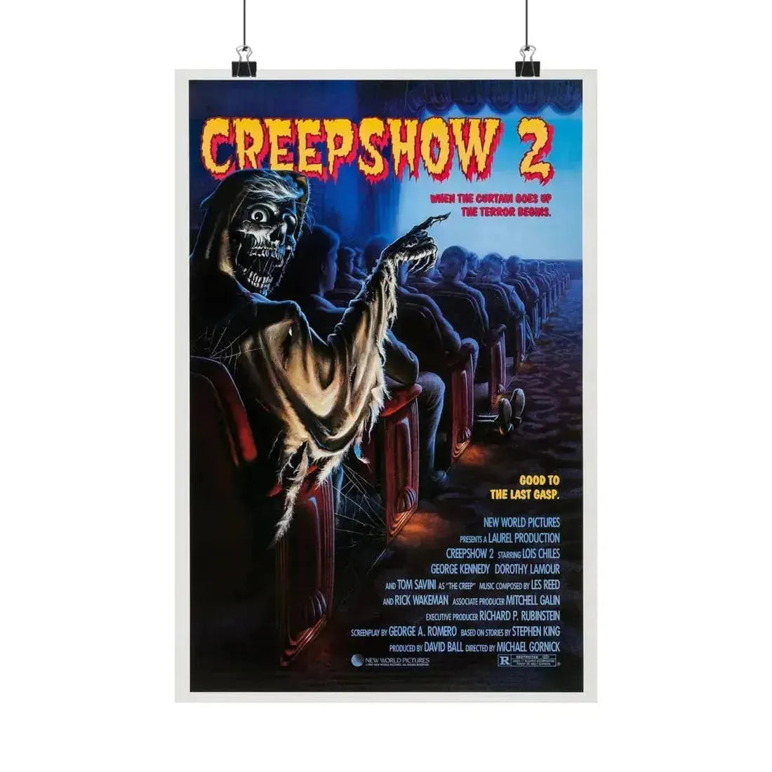 CREEPSHOW 2 1987 - Paper Movie Poster 12″ x 18″ Matte - The Sticker Space