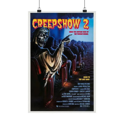 CREEPSHOW 2 1987 - Paper Movie Poster - The Sticker Space