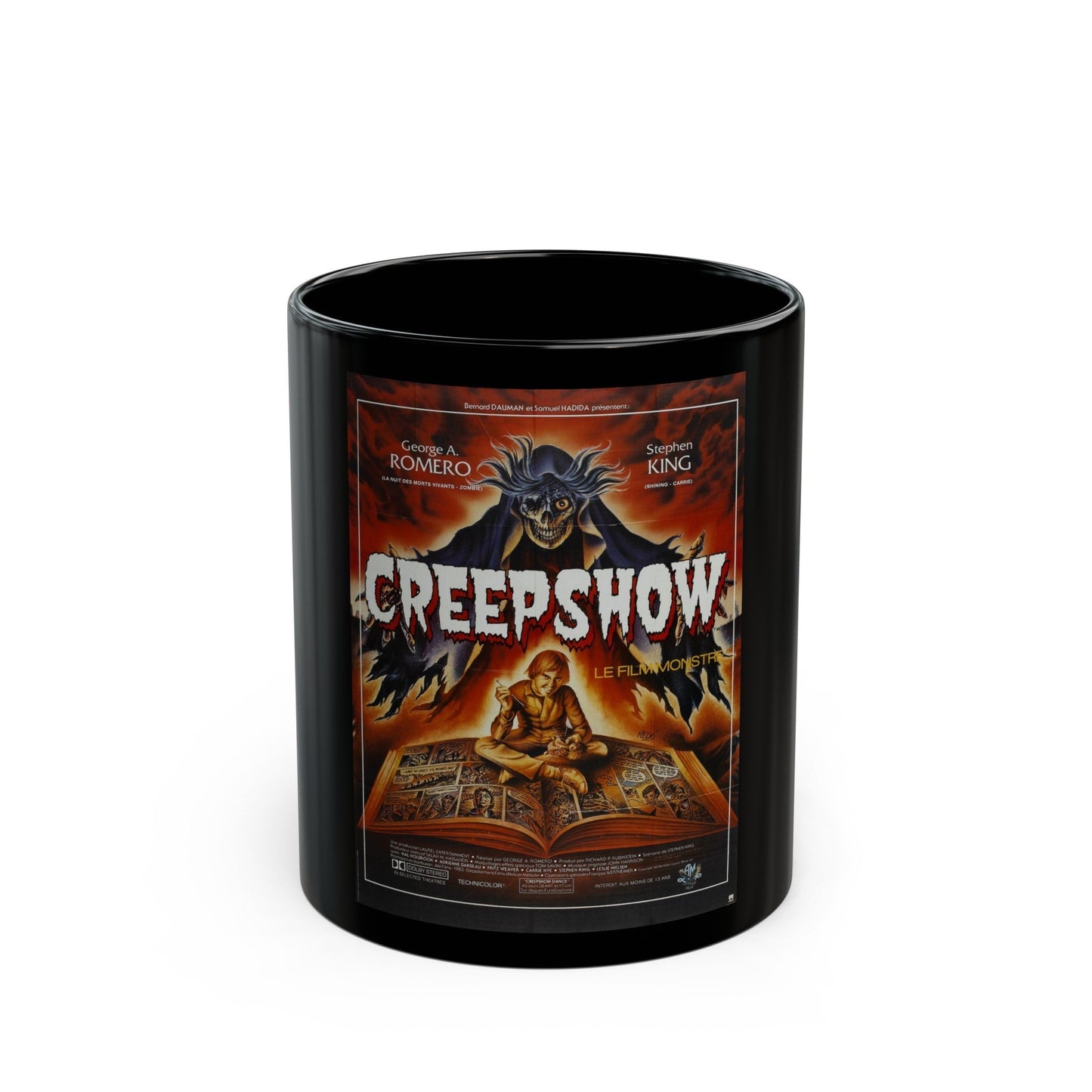 CREEPSHOW (3) 1982 Movie Poster - Black Coffee Mug-11oz-The Sticker Space