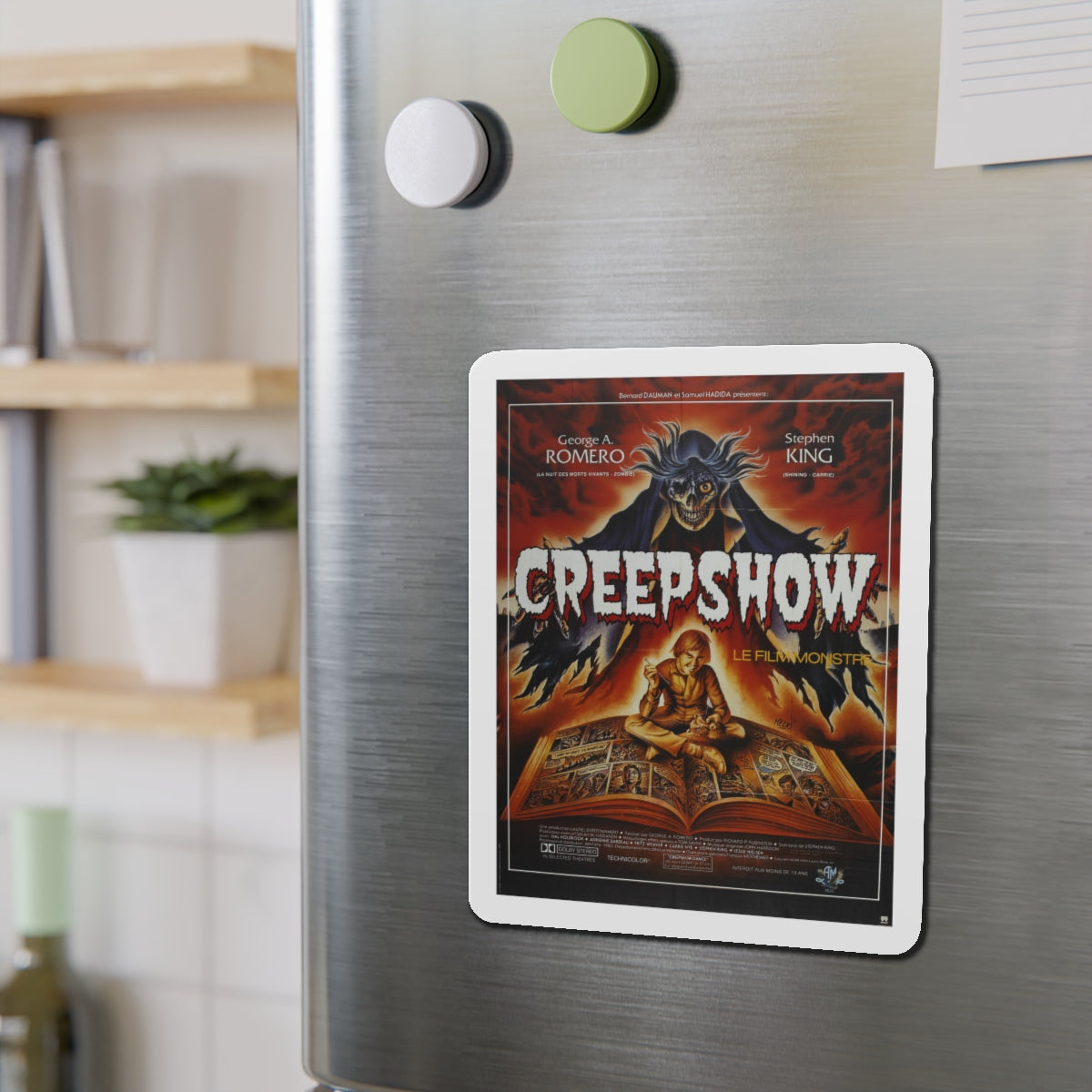 CREEPSHOW (3) 1982 Movie Poster - Die-Cut Magnet-The Sticker Space