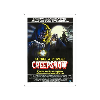 CREEPSHOW (ITALIAN) 1982 Movie Poster STICKER Vinyl Die-Cut Decal 4 Inch - The Sticker Space