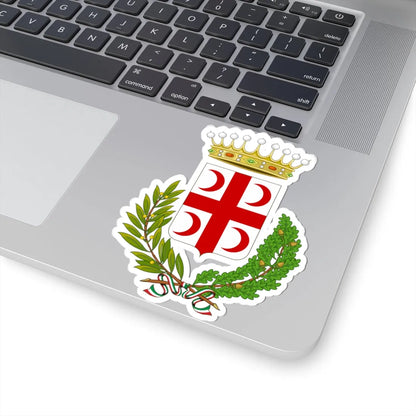 Crescentino-Stemma (Italy) (Coat of Arms) STICKER Vinyl Kiss-Cut Decal - The Sticker Space