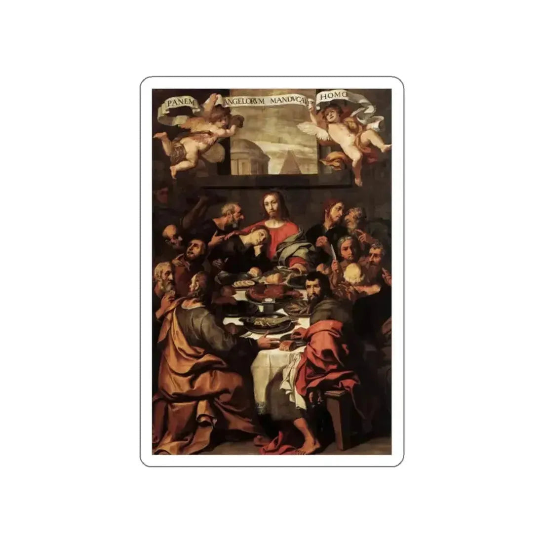 CRESPI, Daniele - The Last Supper (Artwork) STICKER Vinyl Die-Cut Decal - The Sticker Space