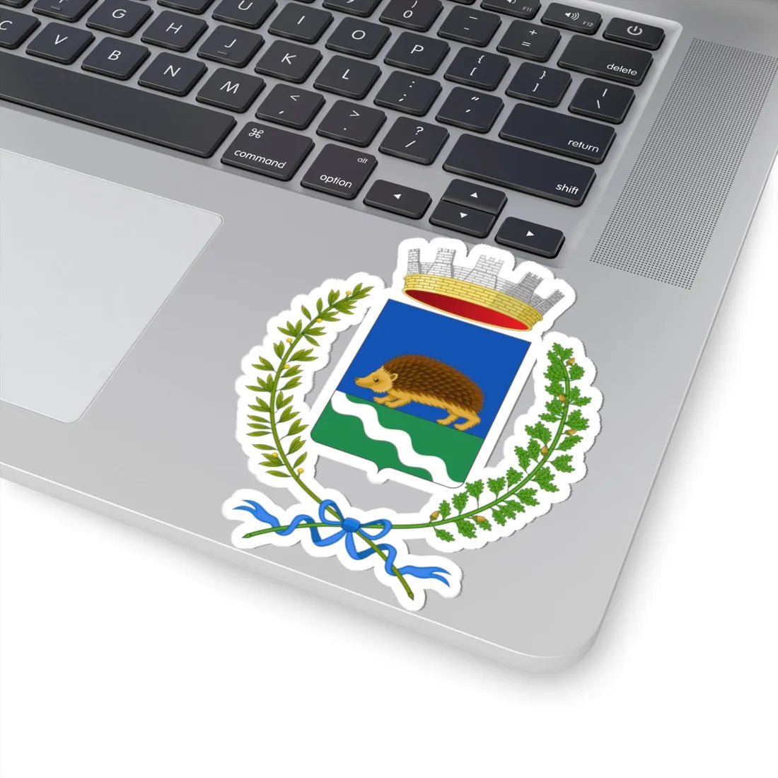 Crespina-Stemma (Italy) (Coat of Arms) STICKER Vinyl Kiss-Cut Decal - The Sticker Space