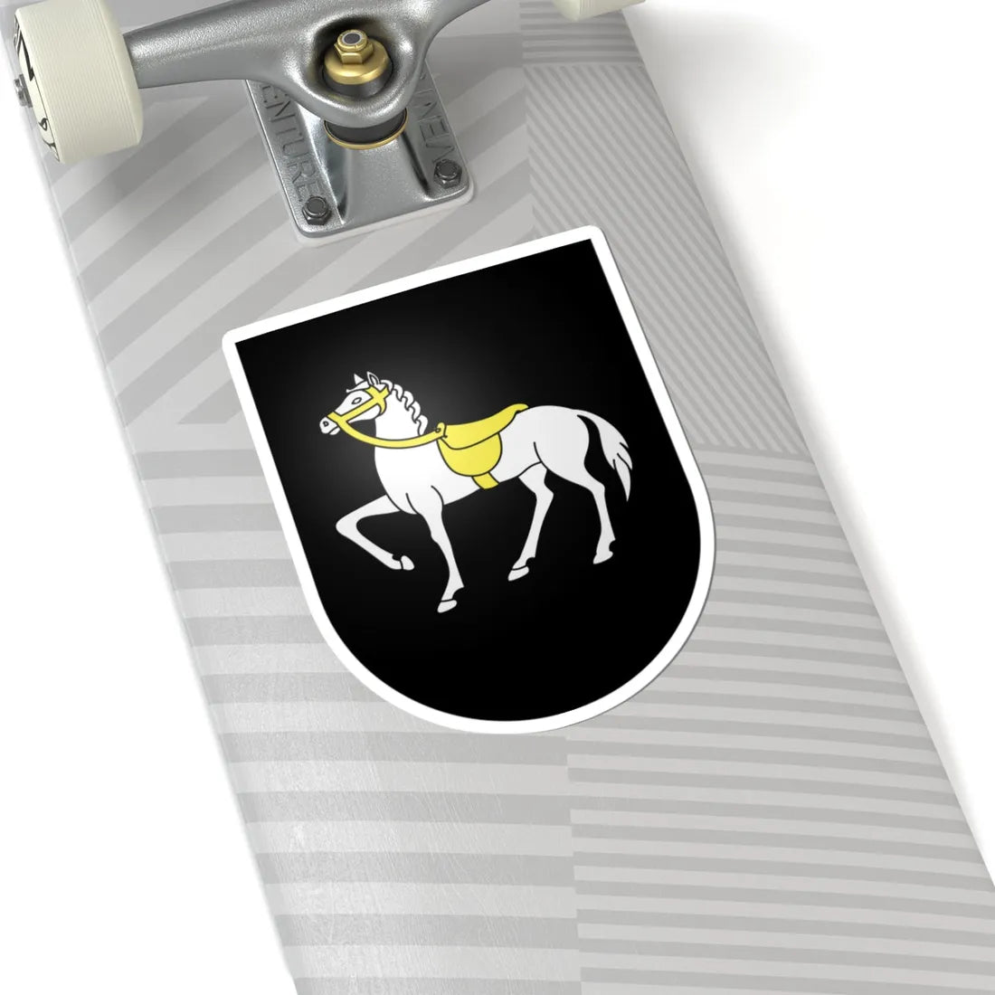 Cressier-FR-coat of arms (Switzerland) (Coat of Arms) STICKER Vinyl Kiss-Cut Decal - The Sticker Space
