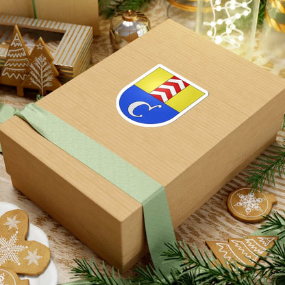 Cressier NE-coat of arms (Switzerland) (Coat of Arms) STICKER Vinyl Kiss-Cut Decal - The Sticker Space