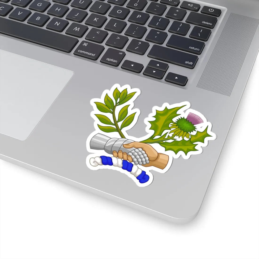 Crest of Nova Scotia (Canada) (Coat of Arms) STICKER Vinyl Kiss-Cut Decal - The Sticker Space