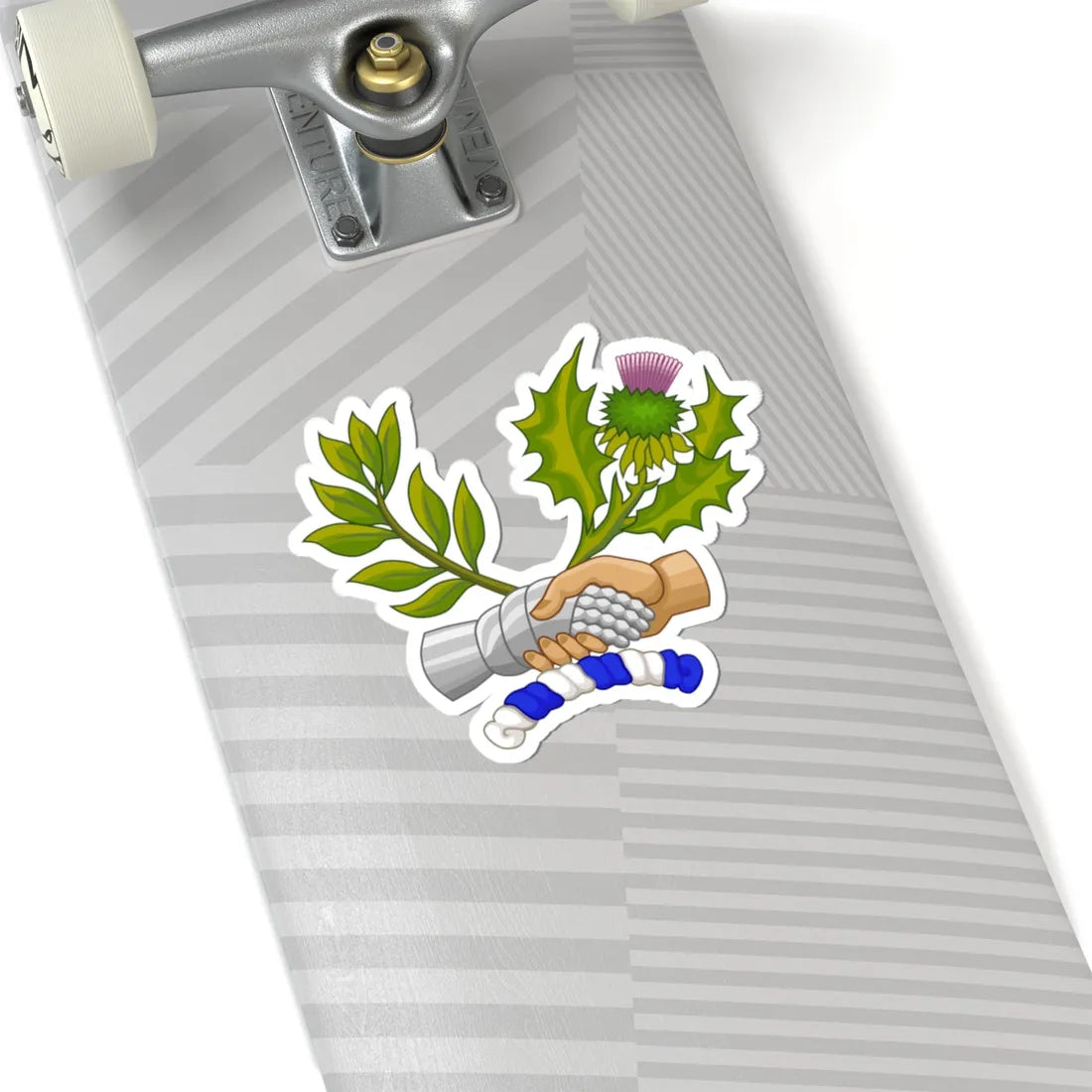 Crest of Nova Scotia (Canada) (Coat of Arms) STICKER Vinyl Kiss-Cut Decal - The Sticker Space