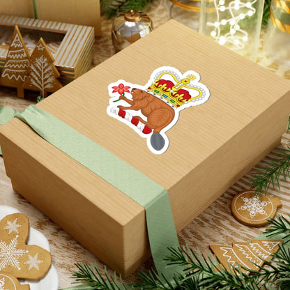 Crest of Saskatchewan (Canada) (Coat of Arms) STICKER Vinyl Kiss-Cut Decal - The Sticker Space