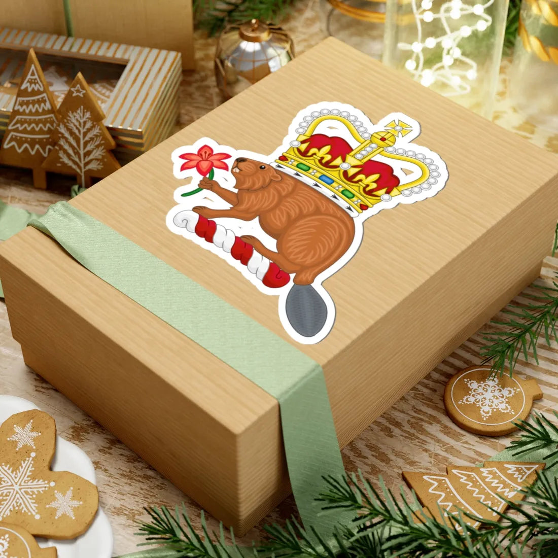 Crest of Saskatchewan (Canada) (Coat of Arms) STICKER Vinyl Kiss-Cut Decal - The Sticker Space