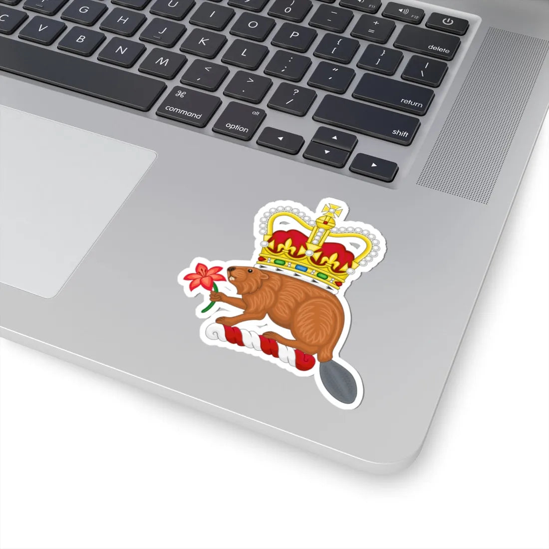 Crest of Saskatchewan (Canada) (Coat of Arms) STICKER Vinyl Kiss-Cut Decal - The Sticker Space