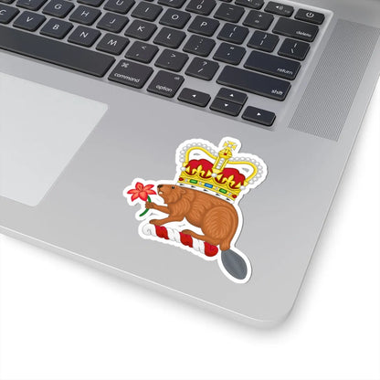 Crest of Saskatchewan (Canada) (Coat of Arms) STICKER Vinyl Kiss-Cut Decal - The Sticker Space